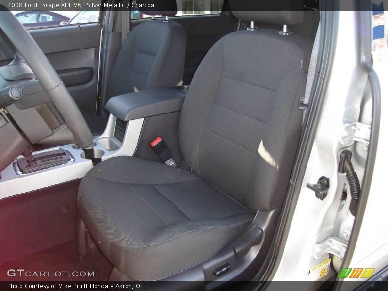Silver Metallic / Charcoal 2008 Ford Escape XLT V6