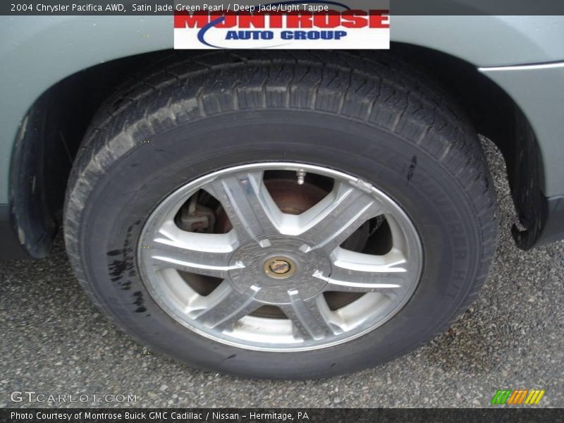 Satin Jade Green Pearl / Deep Jade/Light Taupe 2004 Chrysler Pacifica AWD
