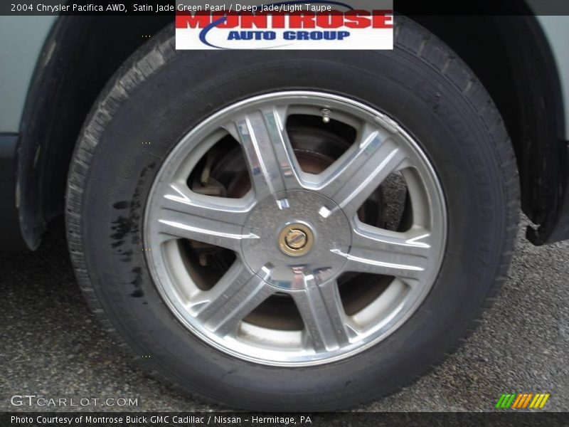 Satin Jade Green Pearl / Deep Jade/Light Taupe 2004 Chrysler Pacifica AWD