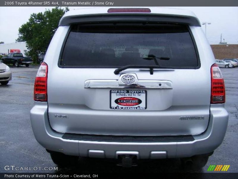 Titanium Metallic / Stone Gray 2006 Toyota 4Runner SR5 4x4