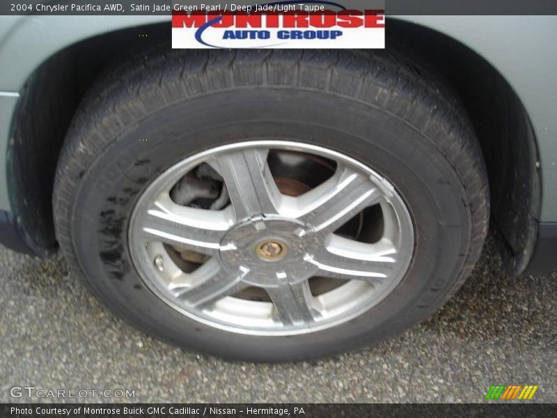 Satin Jade Green Pearl / Deep Jade/Light Taupe 2004 Chrysler Pacifica AWD