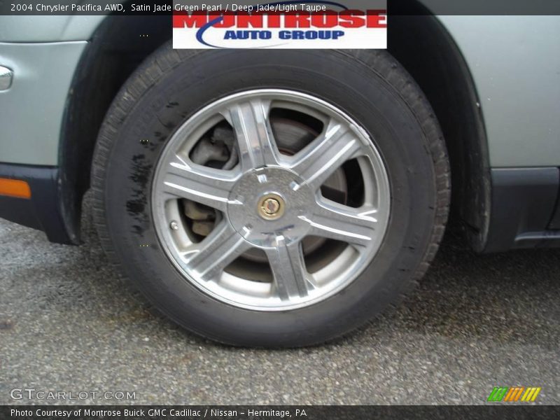 Satin Jade Green Pearl / Deep Jade/Light Taupe 2004 Chrysler Pacifica AWD