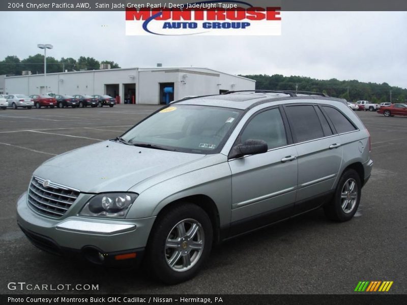 Satin Jade Green Pearl / Deep Jade/Light Taupe 2004 Chrysler Pacifica AWD