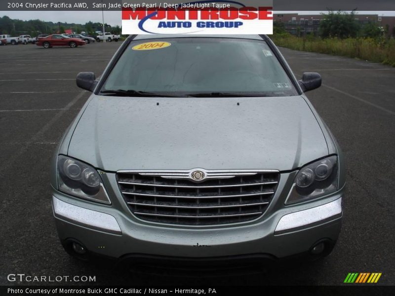 Satin Jade Green Pearl / Deep Jade/Light Taupe 2004 Chrysler Pacifica AWD