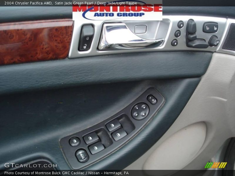 Satin Jade Green Pearl / Deep Jade/Light Taupe 2004 Chrysler Pacifica AWD