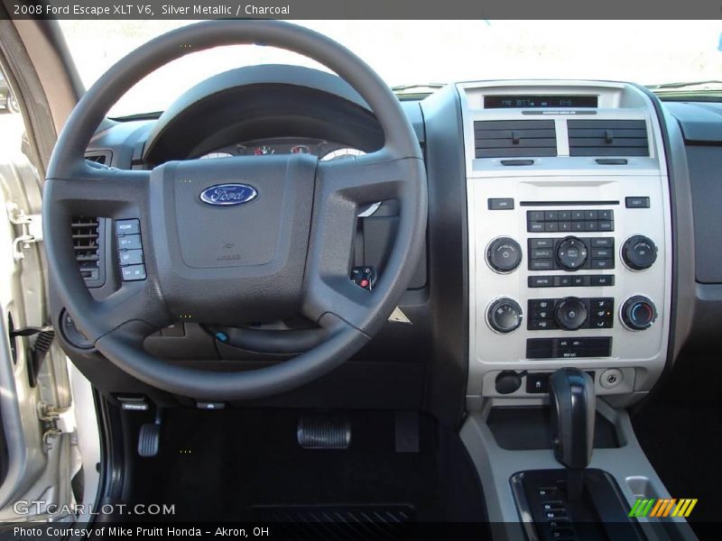 Silver Metallic / Charcoal 2008 Ford Escape XLT V6