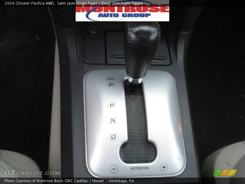 Satin Jade Green Pearl / Deep Jade/Light Taupe 2004 Chrysler Pacifica AWD