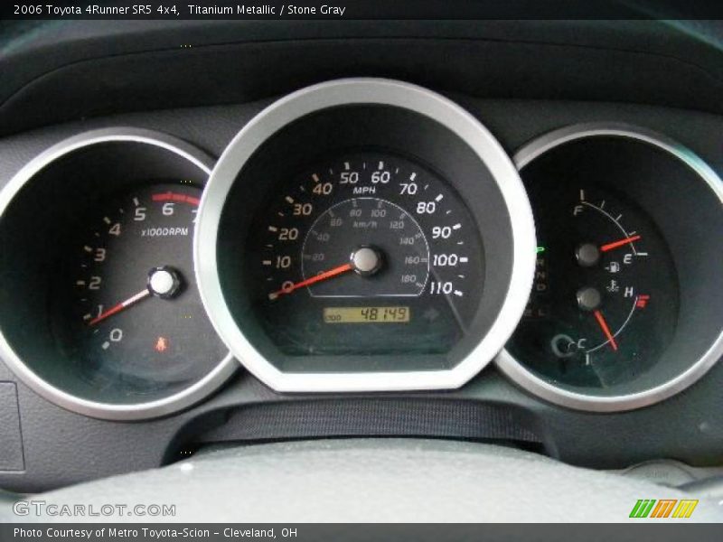 Titanium Metallic / Stone Gray 2006 Toyota 4Runner SR5 4x4