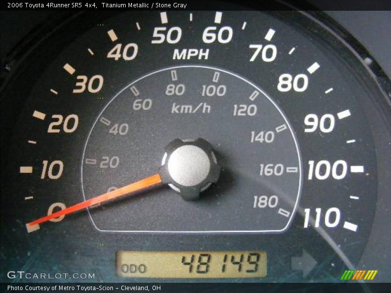 Titanium Metallic / Stone Gray 2006 Toyota 4Runner SR5 4x4