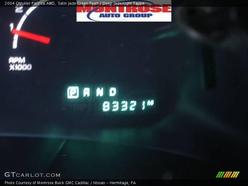 Satin Jade Green Pearl / Deep Jade/Light Taupe 2004 Chrysler Pacifica AWD