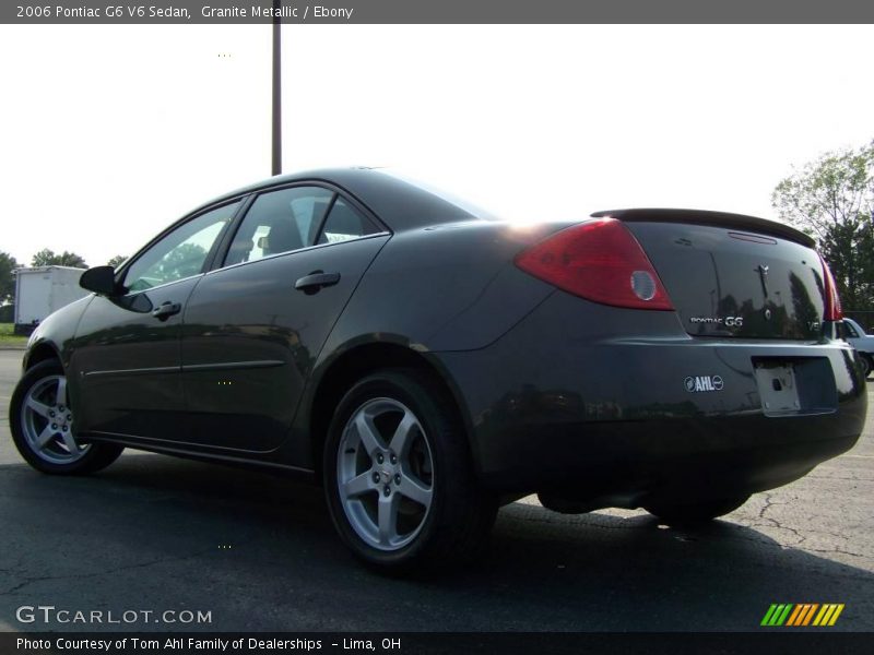 Granite Metallic / Ebony 2006 Pontiac G6 V6 Sedan