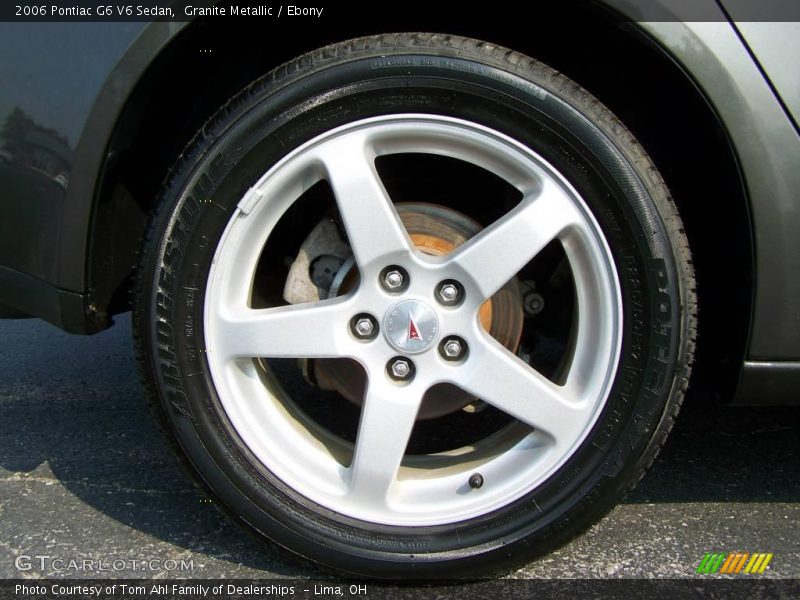 Granite Metallic / Ebony 2006 Pontiac G6 V6 Sedan