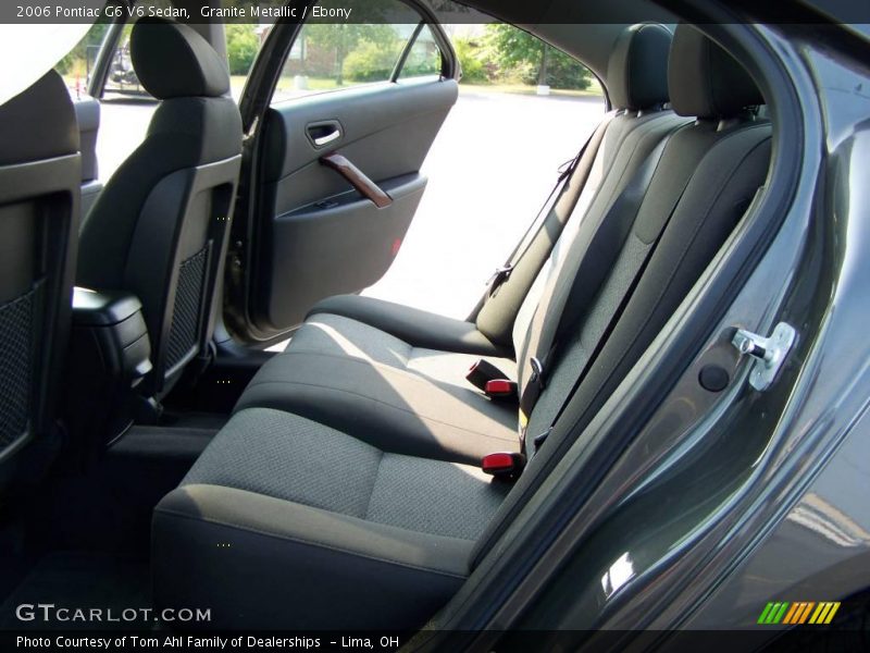 Granite Metallic / Ebony 2006 Pontiac G6 V6 Sedan