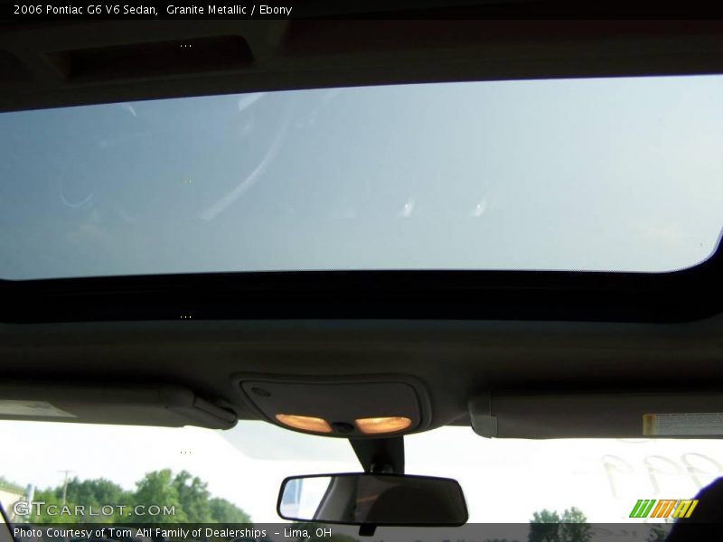 Granite Metallic / Ebony 2006 Pontiac G6 V6 Sedan