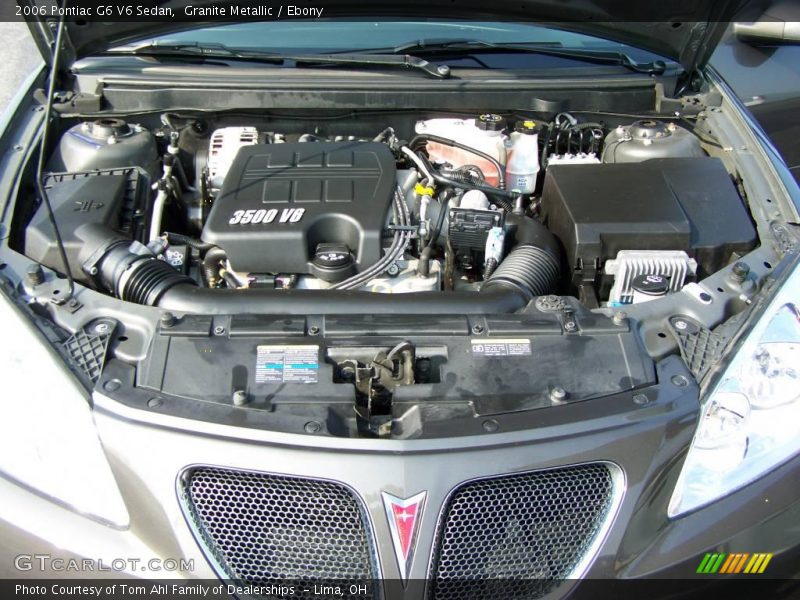 Granite Metallic / Ebony 2006 Pontiac G6 V6 Sedan