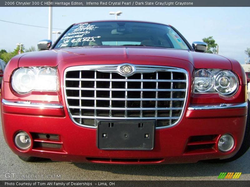 Inferno Red Crystal Pearl / Dark Slate Gray/Light Graystone 2006 Chrysler 300 C HEMI Heritage Editon