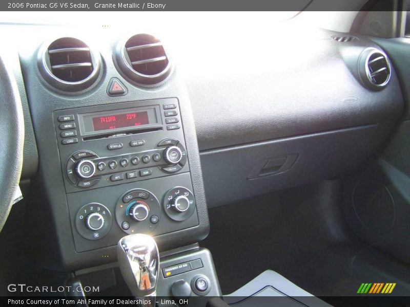 Granite Metallic / Ebony 2006 Pontiac G6 V6 Sedan
