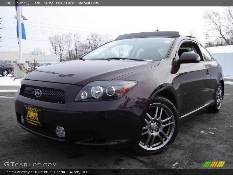 Black Cherry Pearl / Dark Charcoal Gray 2008 Scion tC