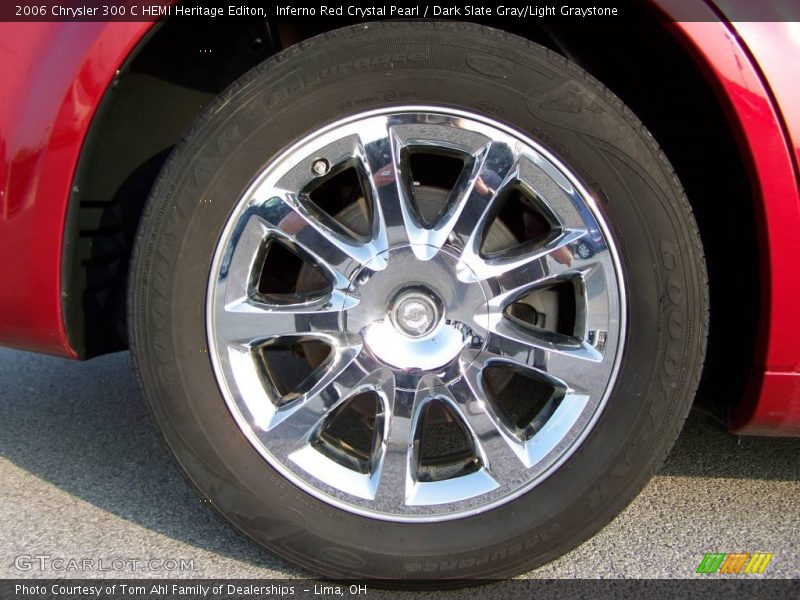 Inferno Red Crystal Pearl / Dark Slate Gray/Light Graystone 2006 Chrysler 300 C HEMI Heritage Editon