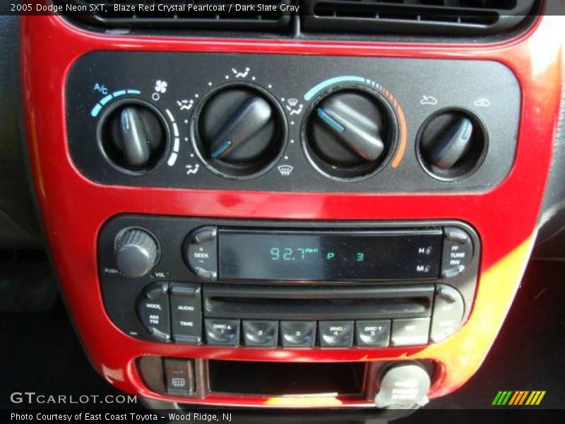 Blaze Red Crystal Pearlcoat / Dark Slate Gray 2005 Dodge Neon SXT
