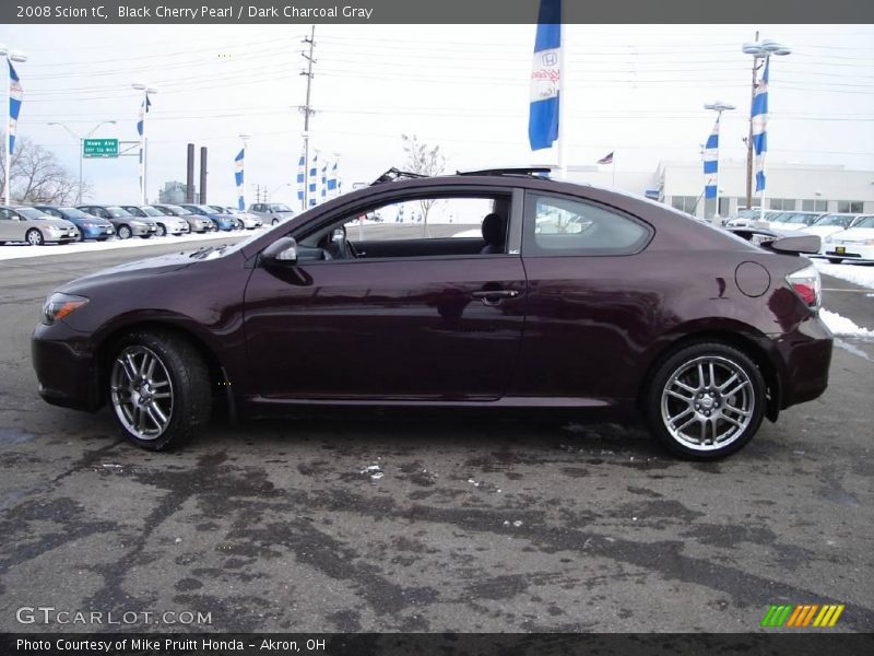 Black Cherry Pearl / Dark Charcoal Gray 2008 Scion tC