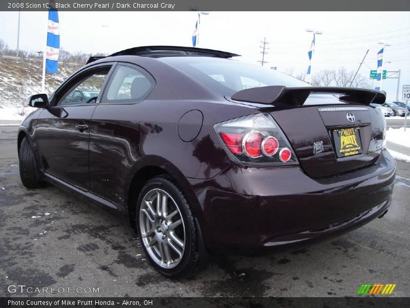 Black Cherry Pearl / Dark Charcoal Gray 2008 Scion tC