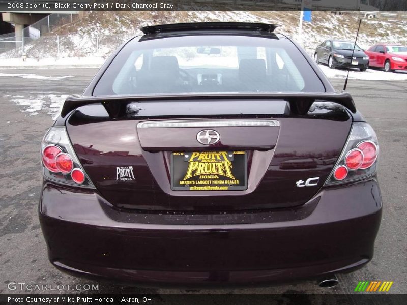 Black Cherry Pearl / Dark Charcoal Gray 2008 Scion tC