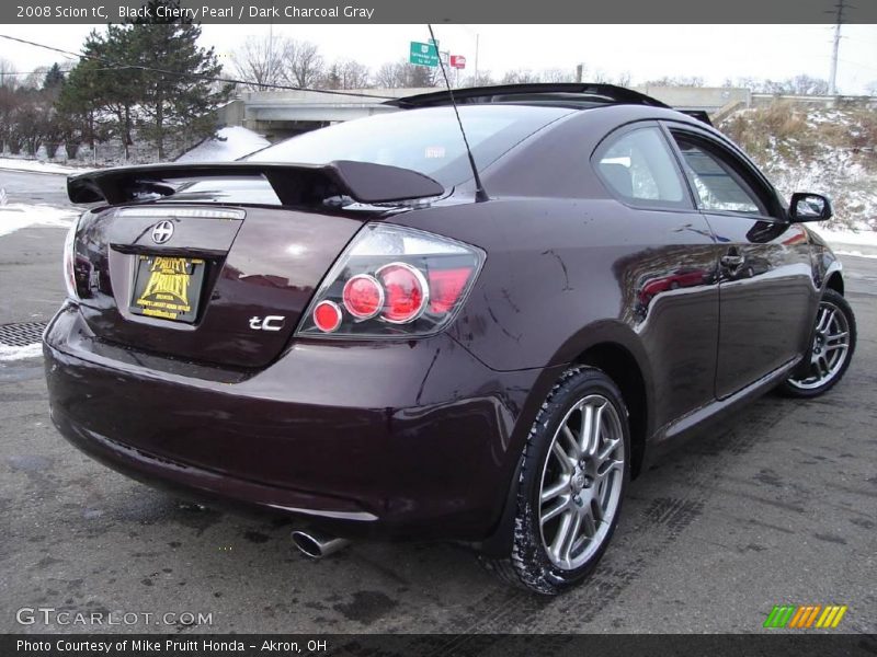 Black Cherry Pearl / Dark Charcoal Gray 2008 Scion tC