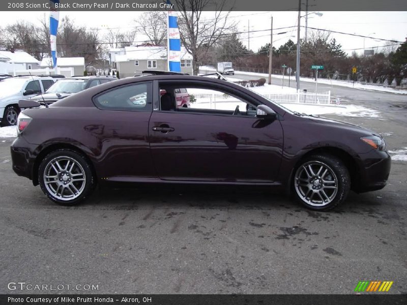 Black Cherry Pearl / Dark Charcoal Gray 2008 Scion tC