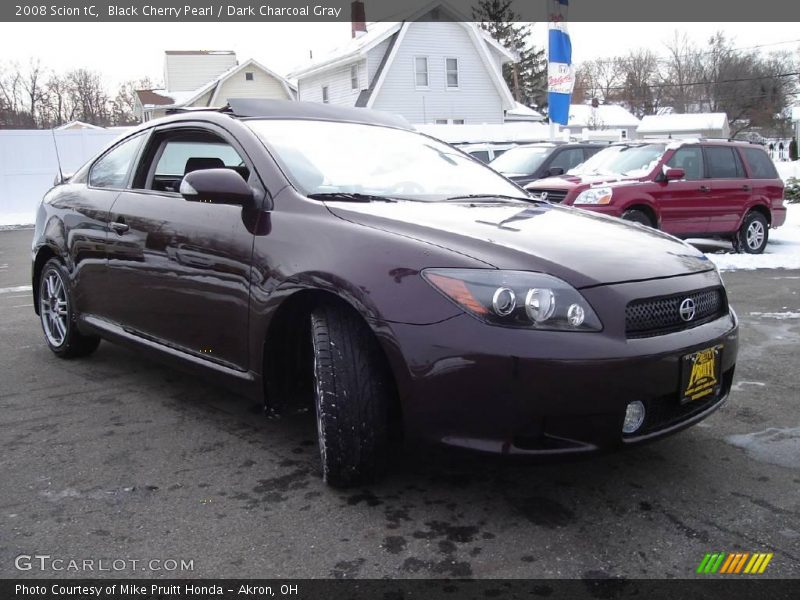 Black Cherry Pearl / Dark Charcoal Gray 2008 Scion tC