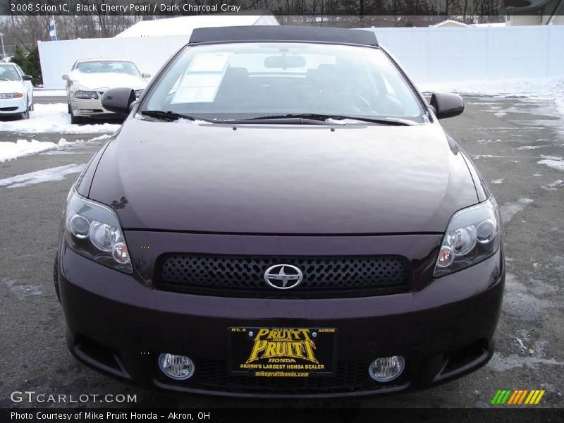 Black Cherry Pearl / Dark Charcoal Gray 2008 Scion tC