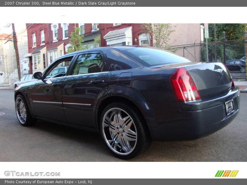 Steel Blue Metallic / Dark Slate Gray/Light Graystone 2007 Chrysler 300