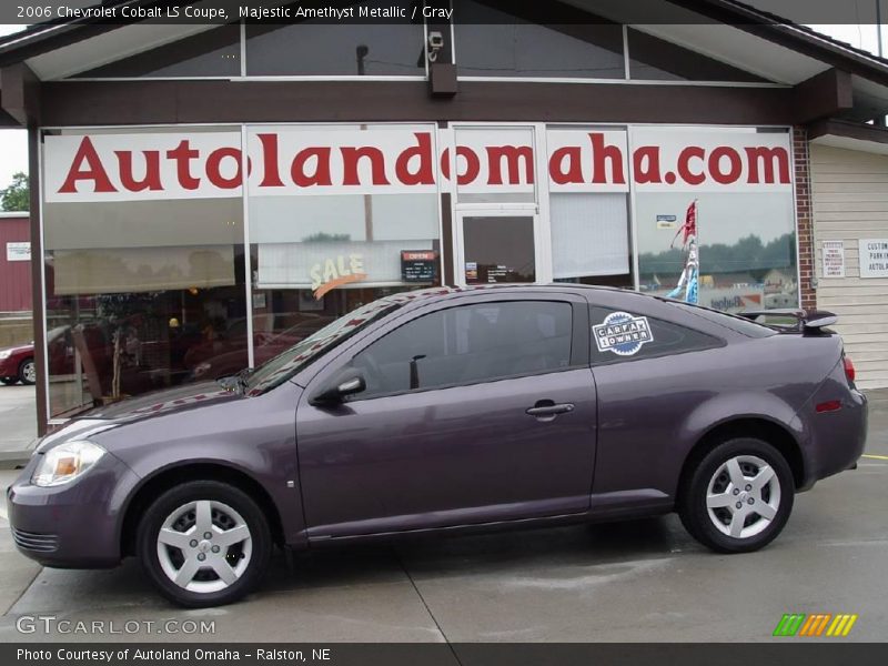 Majestic Amethyst Metallic / Gray 2006 Chevrolet Cobalt LS Coupe
