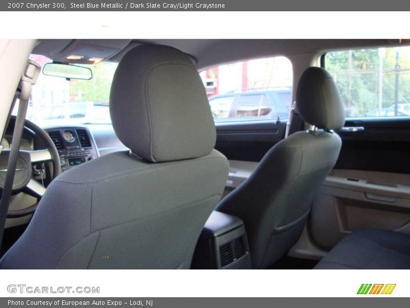 Steel Blue Metallic / Dark Slate Gray/Light Graystone 2007 Chrysler 300