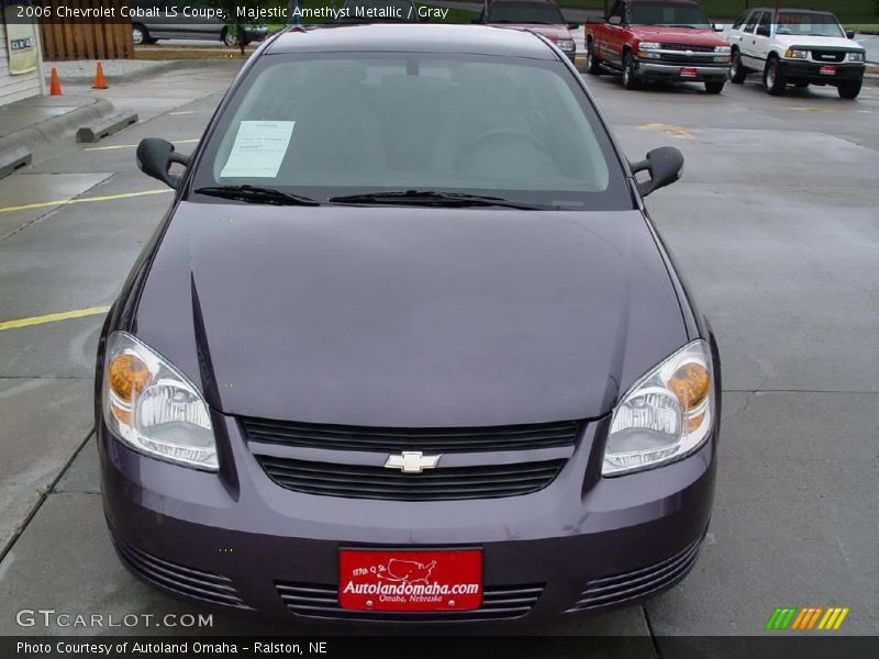 Majestic Amethyst Metallic / Gray 2006 Chevrolet Cobalt LS Coupe