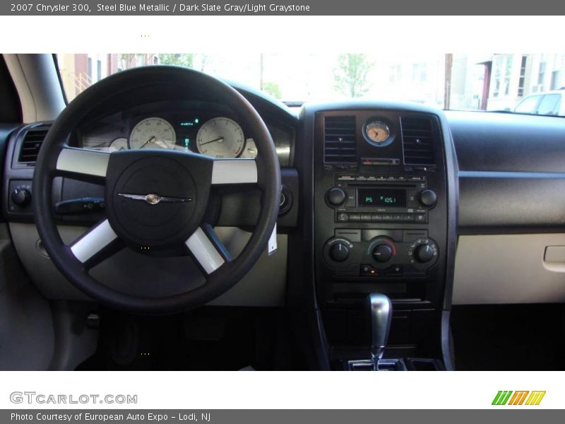 Steel Blue Metallic / Dark Slate Gray/Light Graystone 2007 Chrysler 300