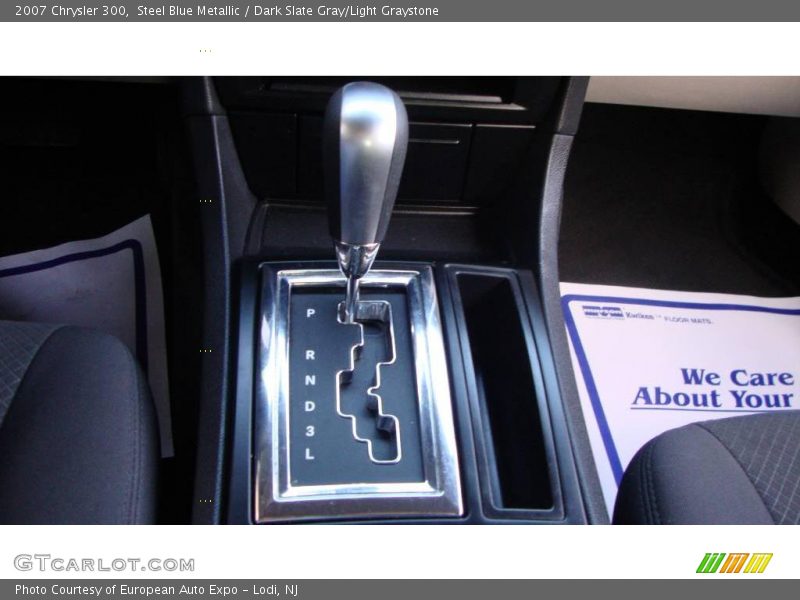 Steel Blue Metallic / Dark Slate Gray/Light Graystone 2007 Chrysler 300