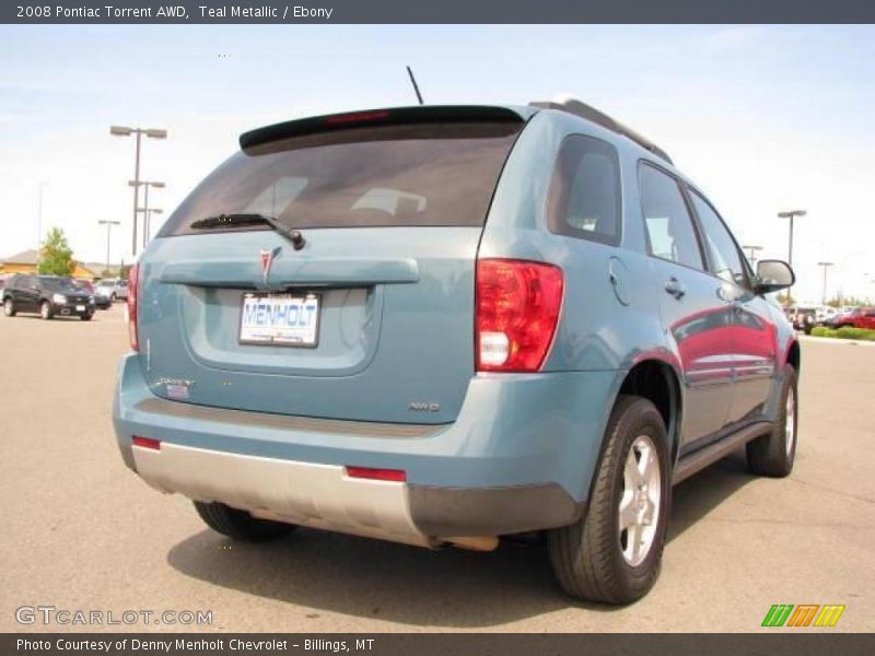 Teal Metallic / Ebony 2008 Pontiac Torrent AWD