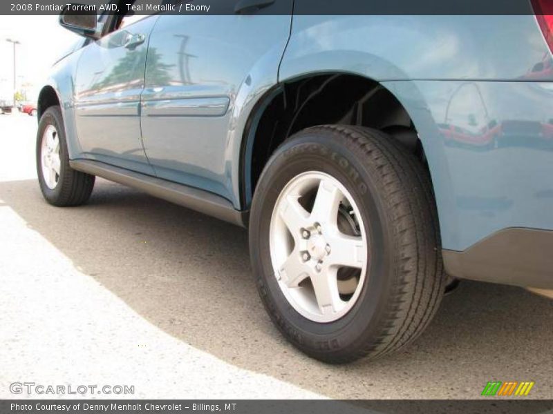 Teal Metallic / Ebony 2008 Pontiac Torrent AWD