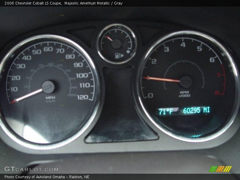Majestic Amethyst Metallic / Gray 2006 Chevrolet Cobalt LS Coupe