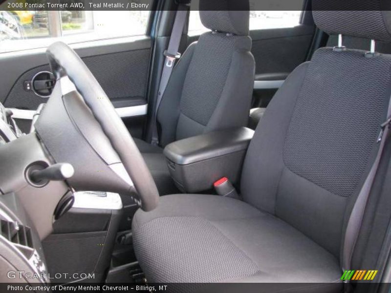 Teal Metallic / Ebony 2008 Pontiac Torrent AWD