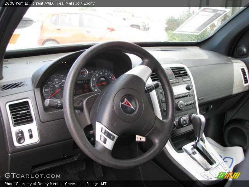 Teal Metallic / Ebony 2008 Pontiac Torrent AWD