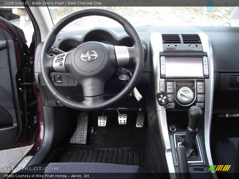 Black Cherry Pearl / Dark Charcoal Gray 2008 Scion tC