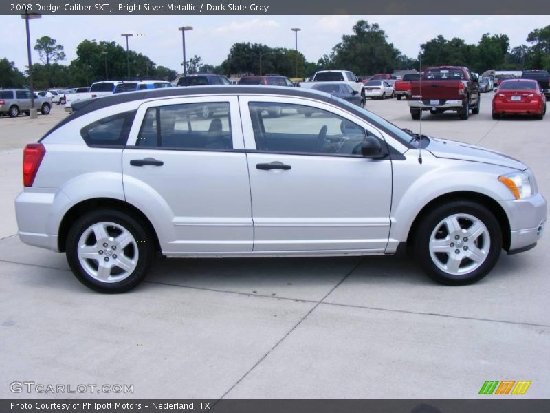 Bright Silver Metallic / Dark Slate Gray 2008 Dodge Caliber SXT