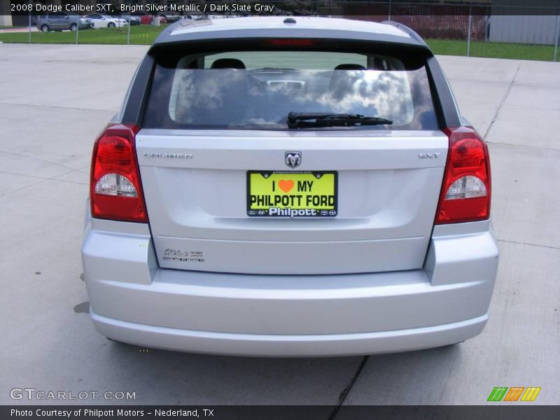 Bright Silver Metallic / Dark Slate Gray 2008 Dodge Caliber SXT