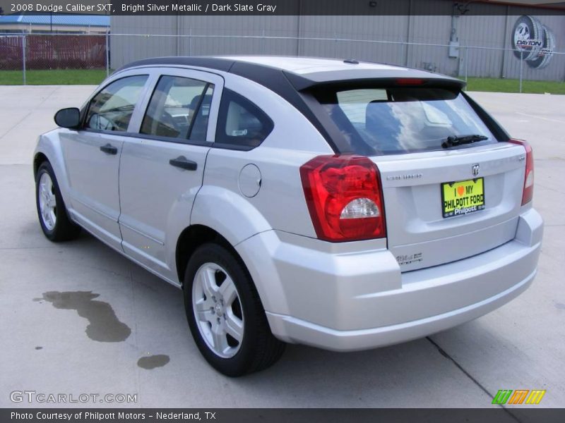 Bright Silver Metallic / Dark Slate Gray 2008 Dodge Caliber SXT