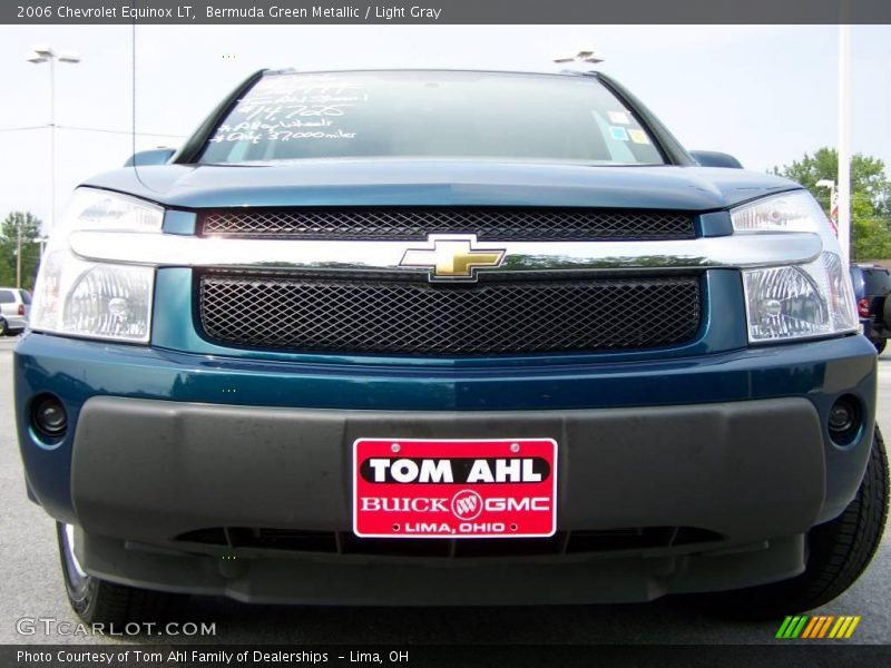 Bermuda Green Metallic / Light Gray 2006 Chevrolet Equinox LT