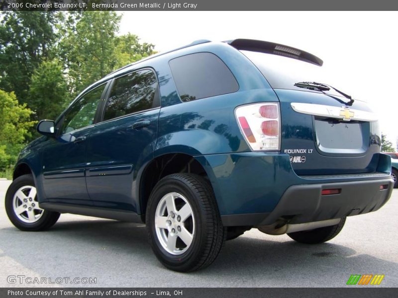 Bermuda Green Metallic / Light Gray 2006 Chevrolet Equinox LT