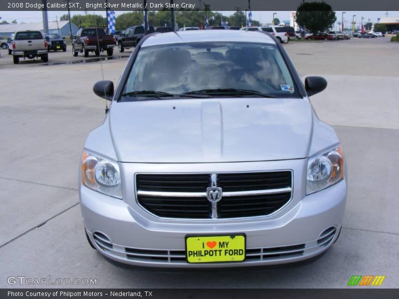 Bright Silver Metallic / Dark Slate Gray 2008 Dodge Caliber SXT
