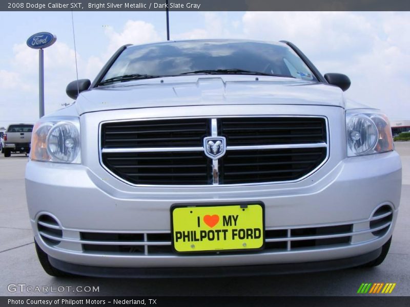 Bright Silver Metallic / Dark Slate Gray 2008 Dodge Caliber SXT